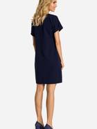 Плаття-футболка коротке літнє жіноче Made Of Emotion M337 S Темно-синє (5902041197211) - зображення 2