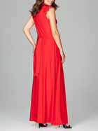 Плаття вечірнє довге жіноче Lenitif K486 S Червоне (5902194353809) - зображення 2