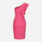 Плаття міді літнє жіноче Lenitif K488 S Рожеве (5902194354127) - зображення 7