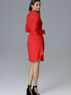 Плаття-сорочка міді літнє жіноче Figl M630 L Червоне (5902194359559) - зображення 2