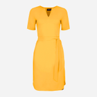 Плаття-футболка міді літнє жіноче Figl M669 S Гірчичне (5902194368094) - зображення 6