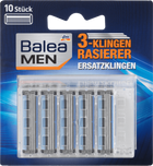 Wymienne wkłady do maszynki do golenia Balea MEN 3-Klingen Rasierer 10 szt (4058172631788) - obraz 1