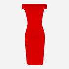 Sukienka ołówkowa damska midi Makover K001 S Czerwona (5903068457166) - obraz 3