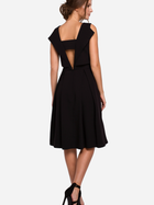 Плаття міді літнє жіноче Makover K005 XL Чорне (5903068457876) - зображення 2