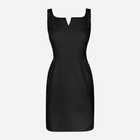 Плаття коротке літнє жіноче Makover K022 2XL Чорне (5903068460487) - зображення 3