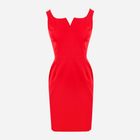 Sukienka krótka letnia damska Makover K022 2XL Czerwona (5903068460531) - obraz 3