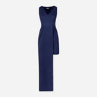 Плаття вечірнє літнє жіноче Makover K026 S Темно-синє (5903068461163) - зображення 3