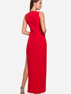 Sukienka damska wieczorowa Makover K026 M Czerwona (5903068461101) - obraz 2