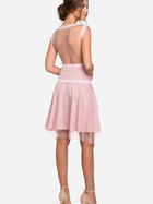 Sukienka trapezowa damska wieczorowa Makover K030 L Różowa (5903068461897) - obraz 2