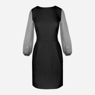 Плаття вечірнє коротке жіноче Makover K032 XL Чорне (5903068462078) - зображення 3