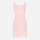 Плаття коротке літнє жіноче Makover K022 S Світло-рожеве (5903068460616) - зображення 3