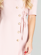 Sukienka trapezowa damska midi Figl M703 S Różowa (5902194380089) - obraz 4