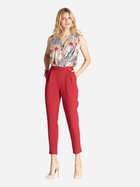 Spodnie damskie Figl M676 XL Ciemnoczerwone (5902194371124) - obraz 5