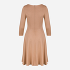 Sukienka midi jesienna damska Figl M709 XL Beżowa (5902194383080) - obraz 4