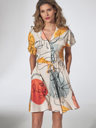 Плаття-сорочка коротке літнє жіноче Figl M739 M Різнокольорове (5902194385763) - зображення 4
