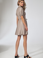 Плаття-сорочка коротке літнє жіноче Figl M739 L Бежеве (5902194385855) - зображення 2