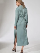 Плаття-сорочка міді літнє жіноче Figl M740 L М'ятне (5902194386050) - зображення 2