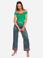 Spodnie damskie Made Of Emotion M677 M Zielony/Różowy (5903887665643) - obraz 3