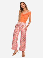 Spodnie damskie Made Of Emotion M677 S Pomarańczowy/Różowy (5903887665704) - obraz 3