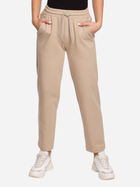 Спортивні штани жіночі BeWear B228 XXL Бежеві (5903887656412) - зображення 1