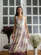 Плаття міді літнє жіноче Makover K098 2XL Біле (5903887622288) - зображення 3
