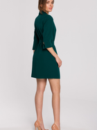 Sukienka krótka jesienna damska Stylove S254 XL Zielona (5903887623803) - obraz 2