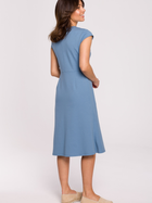 Плаття міді літнє жіноче BeWear B217 S Синє (5903887654043) - зображення 2