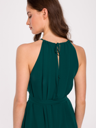 Плаття міді літнє жіноче Makover K137 L Зелене (5903887669559) - зображення 4