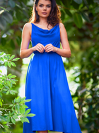 Плаття міді літнє жіноче Awama A579 L Синє (5902360580435) - зображення 7