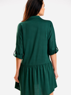 Плаття-сорочка коротке літнє жіноче Awama A584 L-XL Темно-зелене (5902360581043) - зображення 6