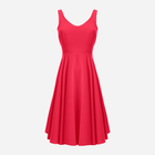 Sukienka trapezowa damska midi Awama A139 L Różowa (5902360515291) - obraz 4