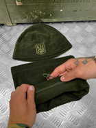 Комплект шапка баф intelligence олива one size - зображення 3
