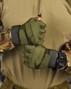 Перчатки тактические беспалые E302 Sand olive ВТ6001 M - изображение 5