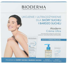 Zestaw Bioderma Atoderm Krem nawilżający 200 ml + Olejek pod prysznic i do kąpieli 200 ml + Krem do rąk 50 ml (5902444130402) - obraz 1