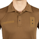 Рубашка с коротким рукавом служебная Duty-TF 3XL Coyote Brown - изображение 6