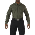 Рубашка тактическая 5.11 STRYKE™ LONG SLEEVE SHIRT XS TDU Green - изображение 1