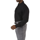 Рубашка тактическая 5.11 STRYKE™ LONG SLEEVE SHIRT XS Black - изображение 3