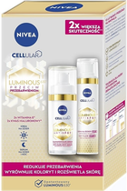 Zestaw do pielęgnacji twarzy NIVEA Celluar Luminous Serum do twarzy 30 ml + Krem do twarzy na dzien SPF50 40 ml (5900017094946)