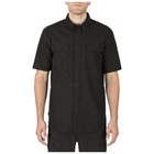 Рубашка тактическая с коротким рукавом 5.11 Stryke™ Shirt - Short Sleeve L Black - изображение 1