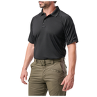 Футболка поло тактична з коротким рукавом 5.11 Tactical Performance Polo - Short Sleeve, Synthetic Knit S Black - зображення 6