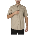 Сорочка тактична з коротким рукавом 5.11 Stryke ™ Shirt - Short Sleeve XL Khaki - зображення 2