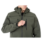 Куртка тактическая для штормовой погоды 5.11 Tactical Sabre 2.0 Jacket 3XL Moss - изображение 3