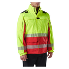 Куртка штормовая 5.11 Tactical Responder HI-VIS Parka 2.0 S Range Red - изображение 3