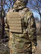 Куртка камуфляжная влагозащитная полевая Smock PSWP XL Varan camo Pat.31143/31140 - изображение 14