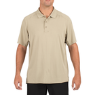 Футболка поло 5.11 Tactical Helios Short Sleeve Polo L Silver Tan - зображення 1