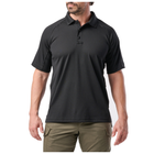 Футболка поло тактическая с коротким рукавом 5.11 Performance Polo - Short Sleeve, Synthetic Knit XS Black - изображение 3