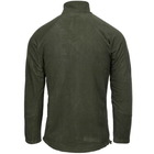 Куртка тактическая Helikon-Tex Флисовая на замке L Олива ALPHA TACTICAL JACKET - GRID FLEECE L OLIVE GREEN (BL-ALT-FG-02-B05-L) - изображение 3