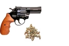 Револьвер флобера Zbroia Profi 3" Черный / Дерево + 50 Sellier & Bellot - изображение 4