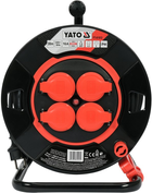 Подовжувач на котушці Yato на 4 розетки 30 м (YT-81053) - зображення 2