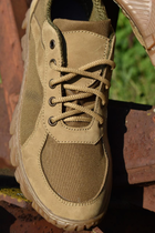 Кросівки Жіночі Літні Тактичні. Койот. Натуральна гідрофобна шкіра. 45р (30см) MSLF-2136-45 - зображення 5